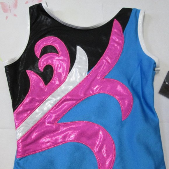 Leotard New Girls 4-5 SC or 12-14 LC Tank Dance Gymnastics Perfect Balance - Picture 3 of 6